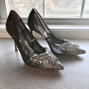 Badgley Mischka Embellished pumps
